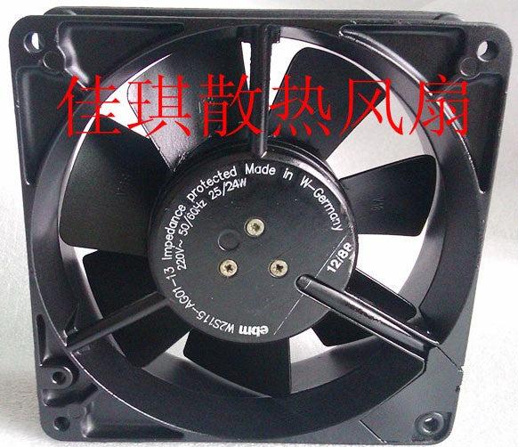 Ebmpapst W2S115-AG01-13 220V 25/24W Cooling Fan Ebmpapst W2S115-AG01-13 220V 25/24W Cooling Fan
